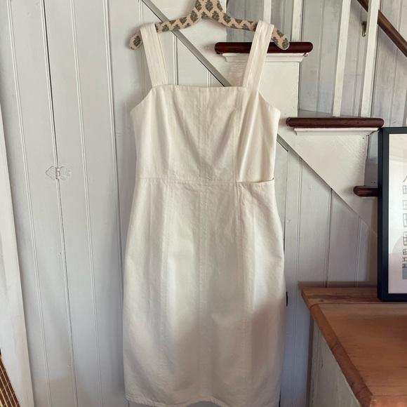 COS | Dresses | Cos Elegant White Dress | Poshmark